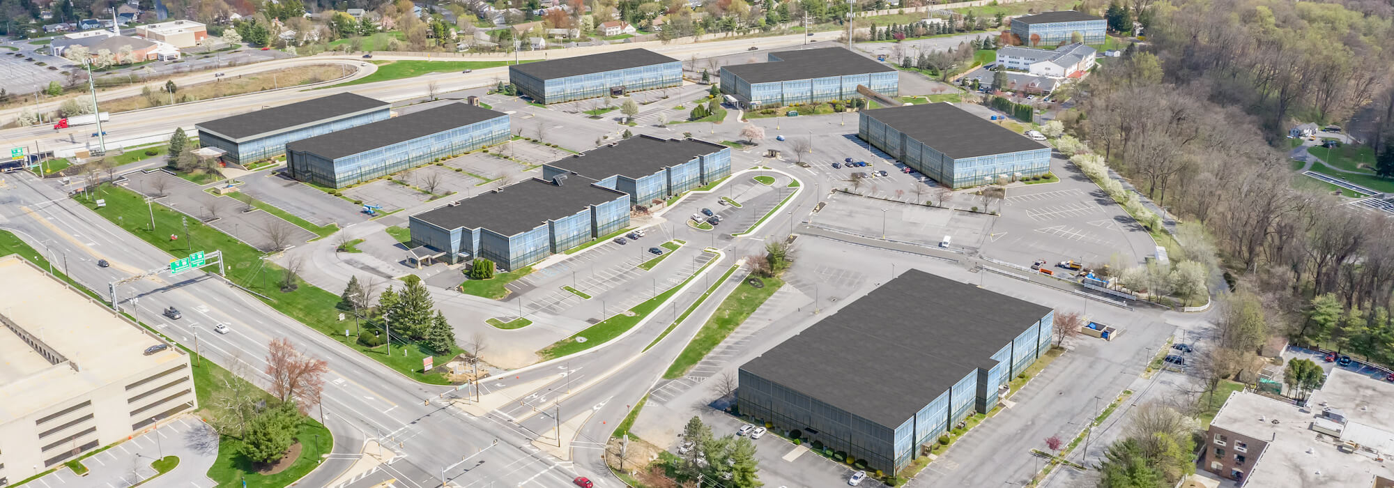 Exterior 3D Rendering - Office Buildings - SuperSale3D